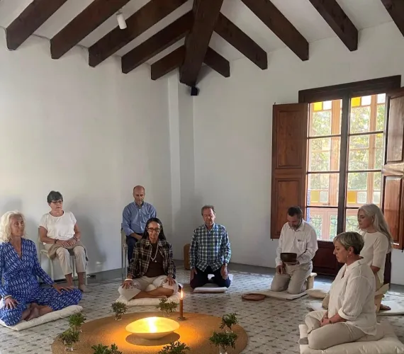 galería meditación